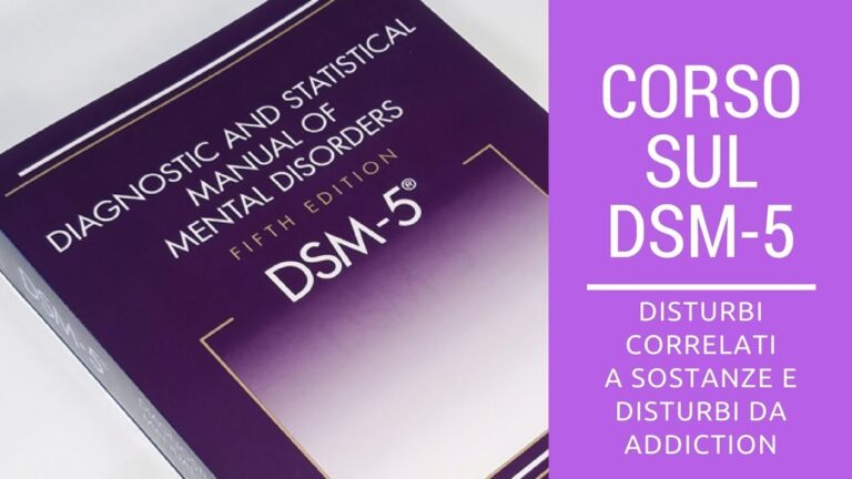 DSM 5: La Verità Nascosta sul Disturbo da Uso di Sostanze
